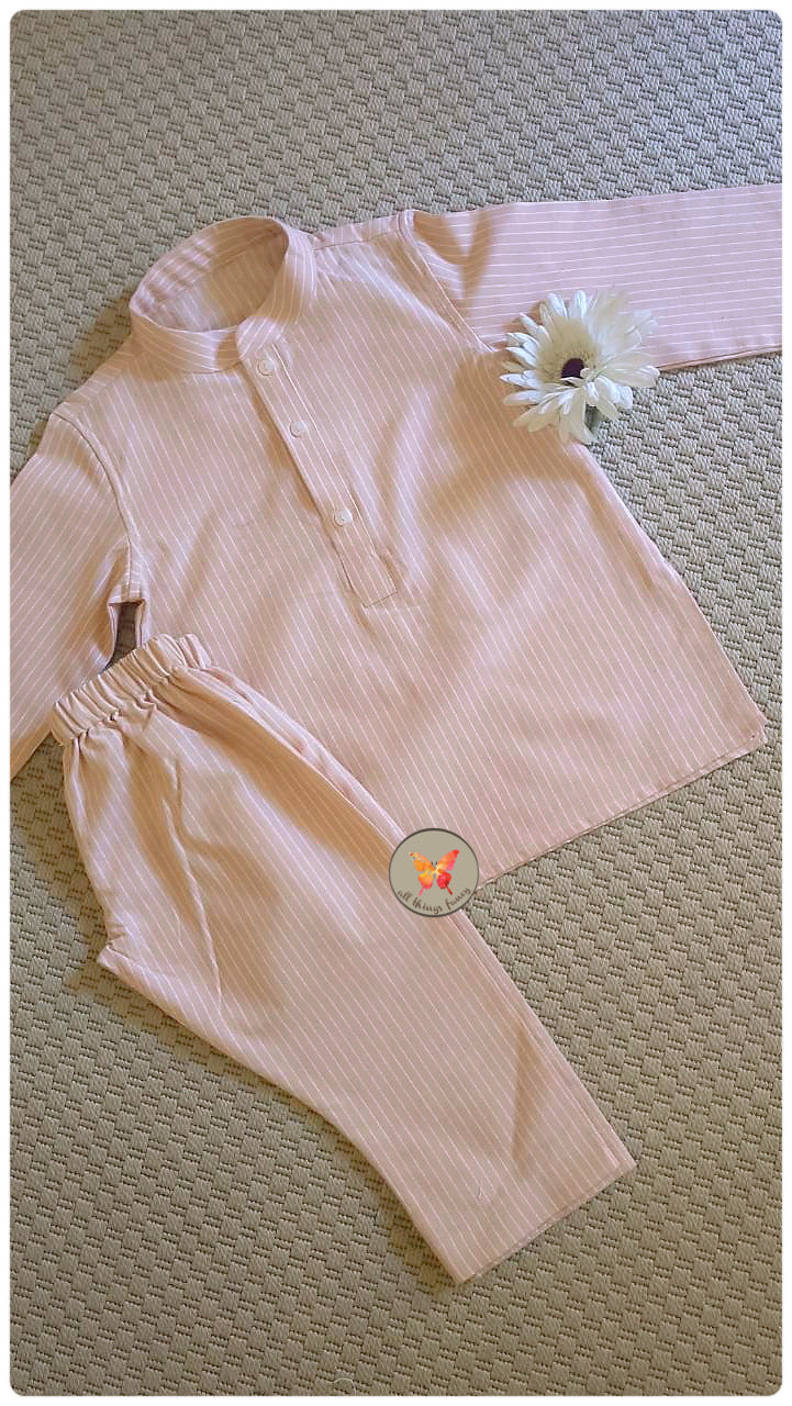 Ninni time Kurta set - Peach