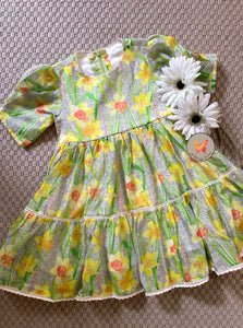 The Daffodils Tiered Dress