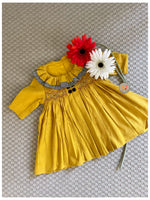 Load image into Gallery viewer, Ruffled Neck Smocked Dress
