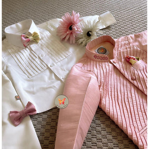 Oatmean Coord Set with candy blazer