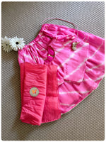Load image into Gallery viewer, Satiny Lehariya set - Pink
