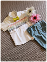 Load image into Gallery viewer, The Rainbow Shirt - Sky pants
