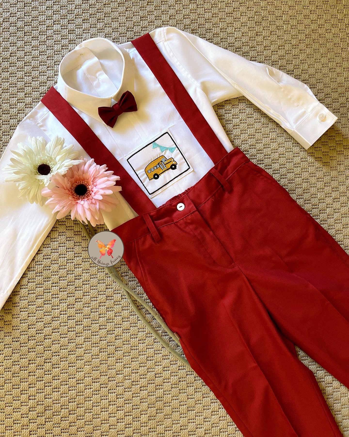 The “Wheels on the Bus 🚌“ Themed Boy Set