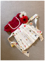 Load image into Gallery viewer, The Polka Skirt-Blouse looking 👗
