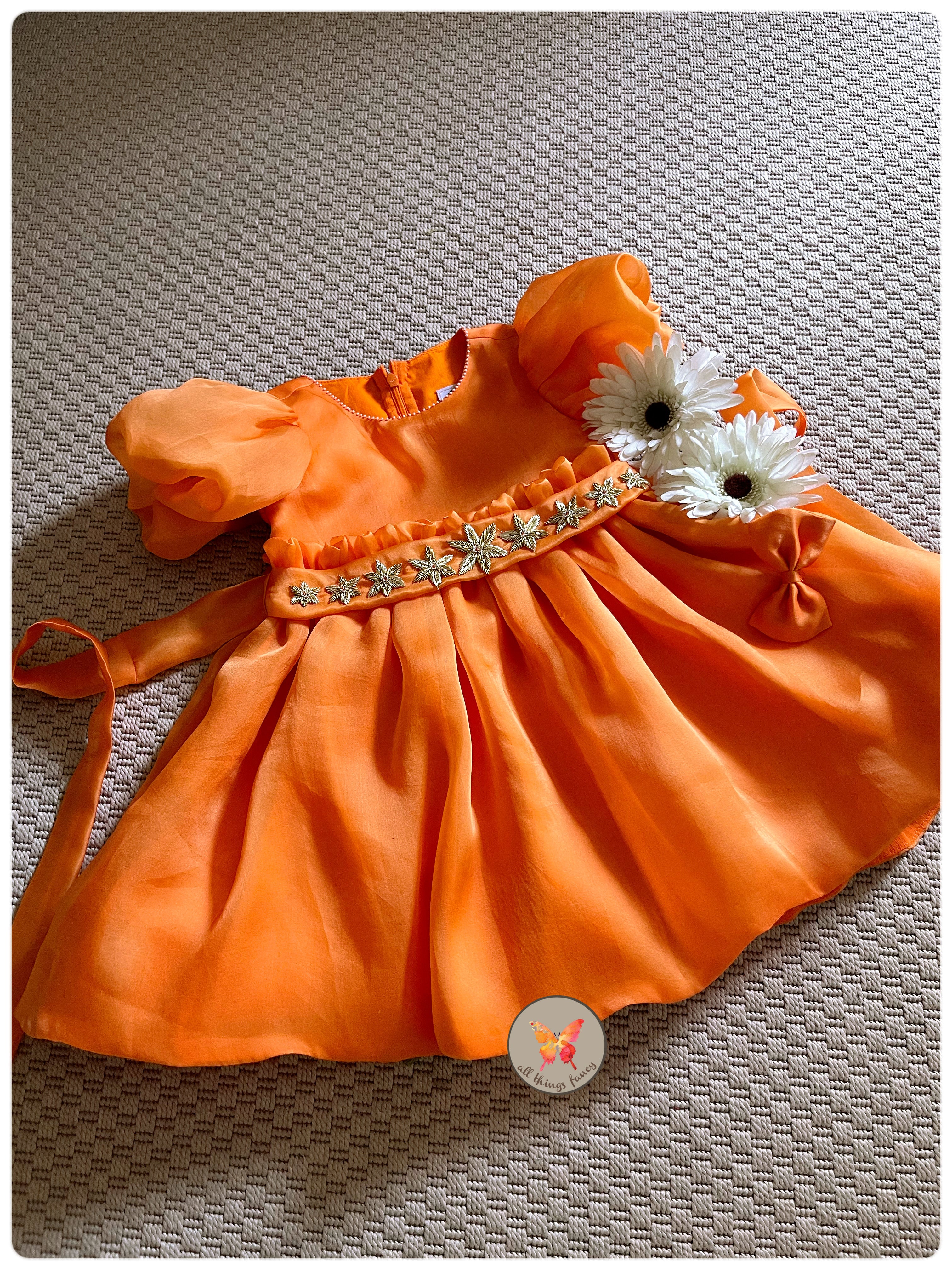 “Saffron Beauty” Dress