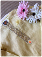 Load image into Gallery viewer, “Xoxo” Zari Checks Set - Yellow

