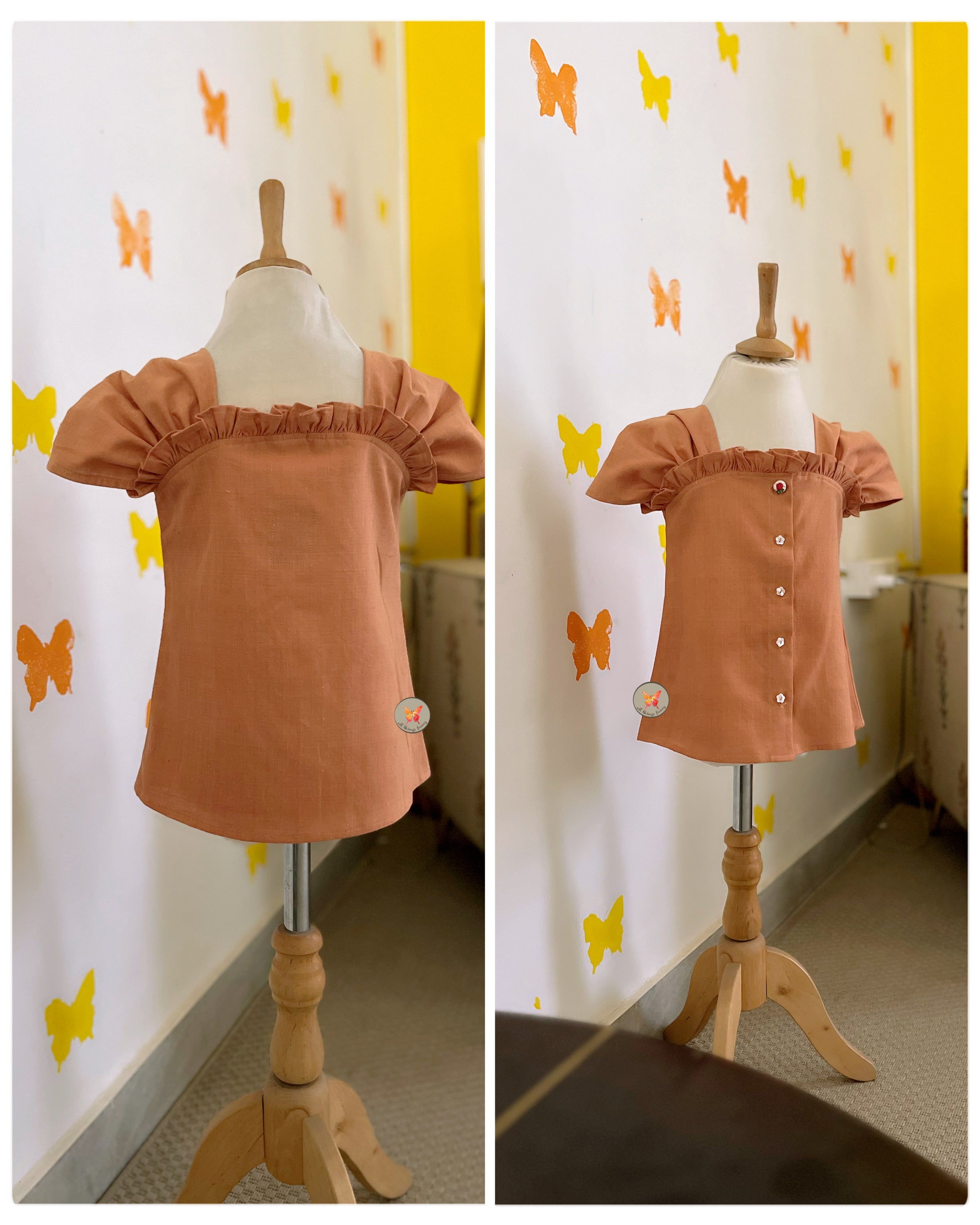 Candy Khadi Blouse