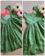 Load image into Gallery viewer, “Masakali” Ankle Dress - Moss Green
